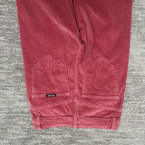 Rolla's Pants Womens 27 Pink Eastcoast Flare High Rise Corduroy Boho Bell Bottom - Picture 5 of 13